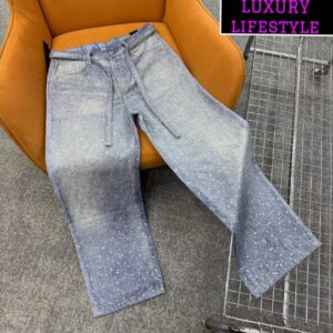 "Stardust Relic" Crystal Denim