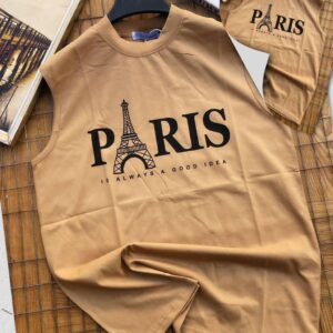 Billionaire "Paris Idea" Luxury Muscle Tee