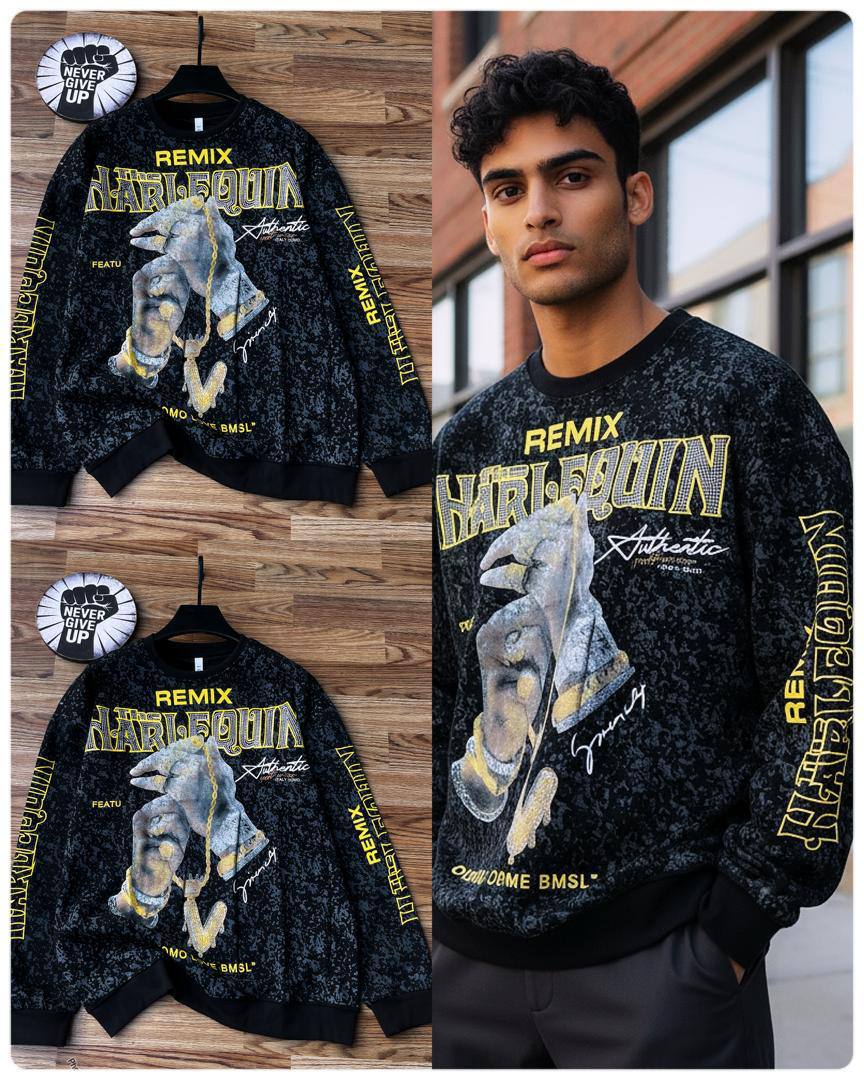 Men's Structural Panel Designer Sweatshirt