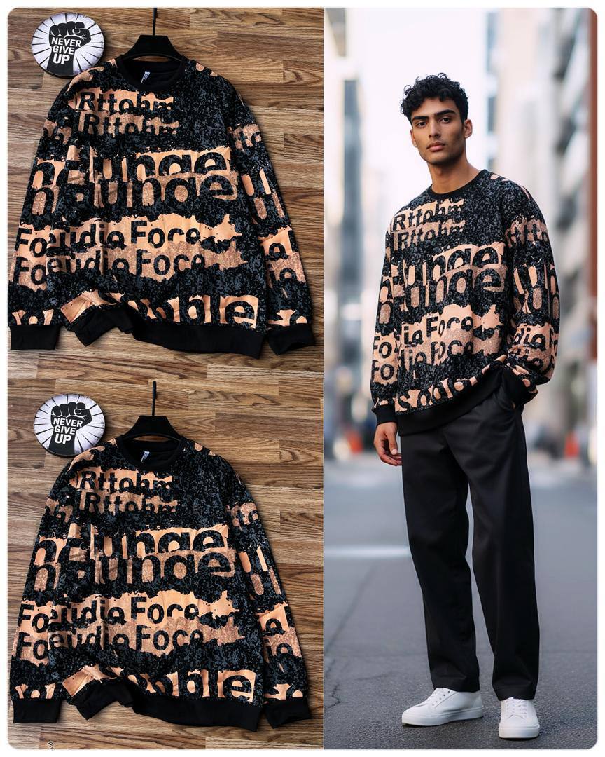 High-End Streetwear Designer Pullover