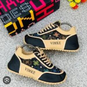 Cyberpunk Chunky Trainers - Durable Rubber Sole Pocket Shoes