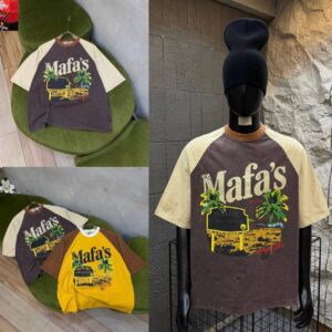 Mafa's "Malibu" Vintage Raglan Tee