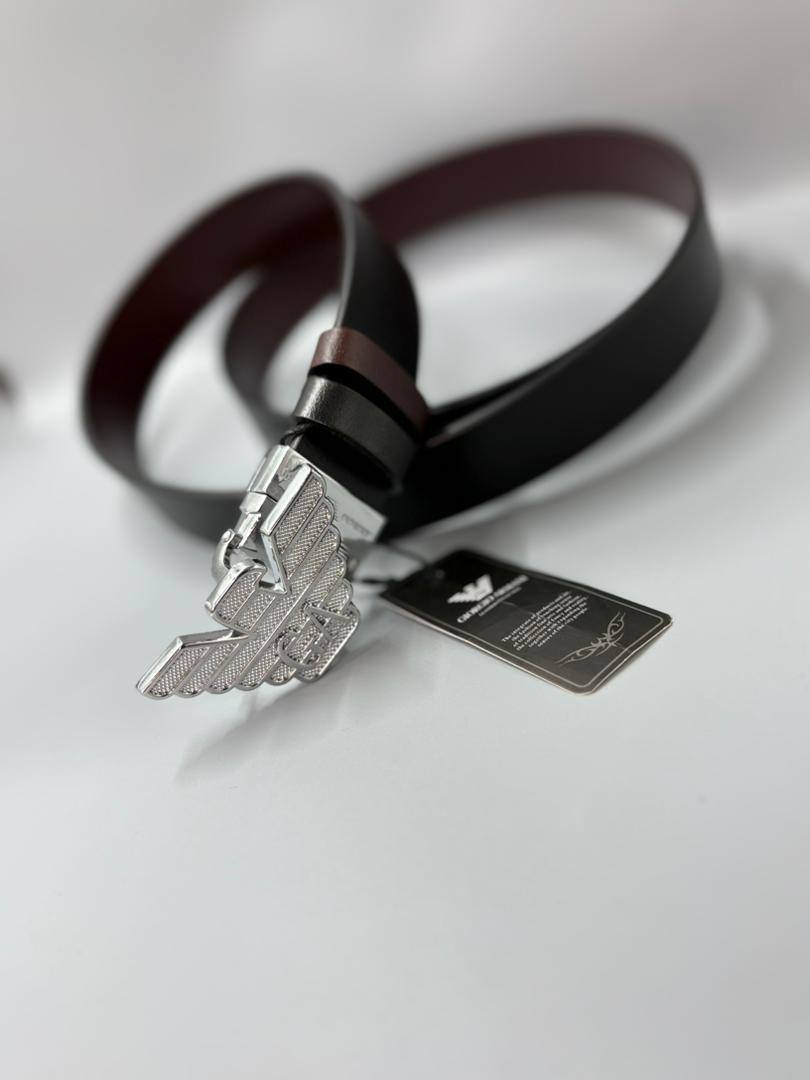 Men’s Giorgio Armani Inspired Reversible Belt