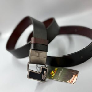 Men’s Lacoste-Inspired Reversible Belt