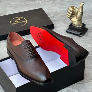 Earth Strong "Crimson-Sole" Oxfords