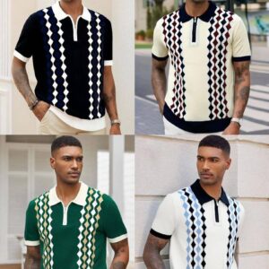 2026 "Geometric-Linear" Knit