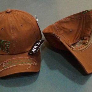 BRAVE Distressed Brown Cap