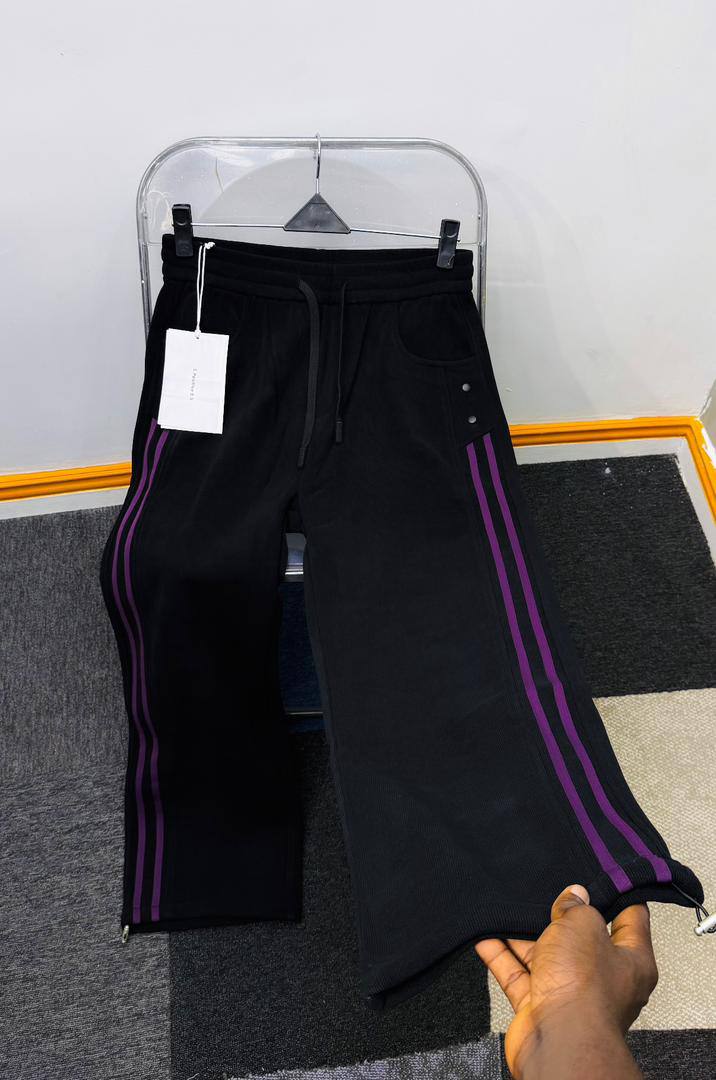 Thick Cotton Blend Comfort Track Pants