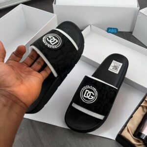 Luxury Designer Monogram Slide Slippers