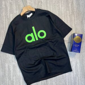 Premium Cotton Monogram Graphic Knit