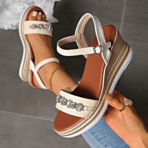 Lyra Jewel-Tone Espadrille Wedges