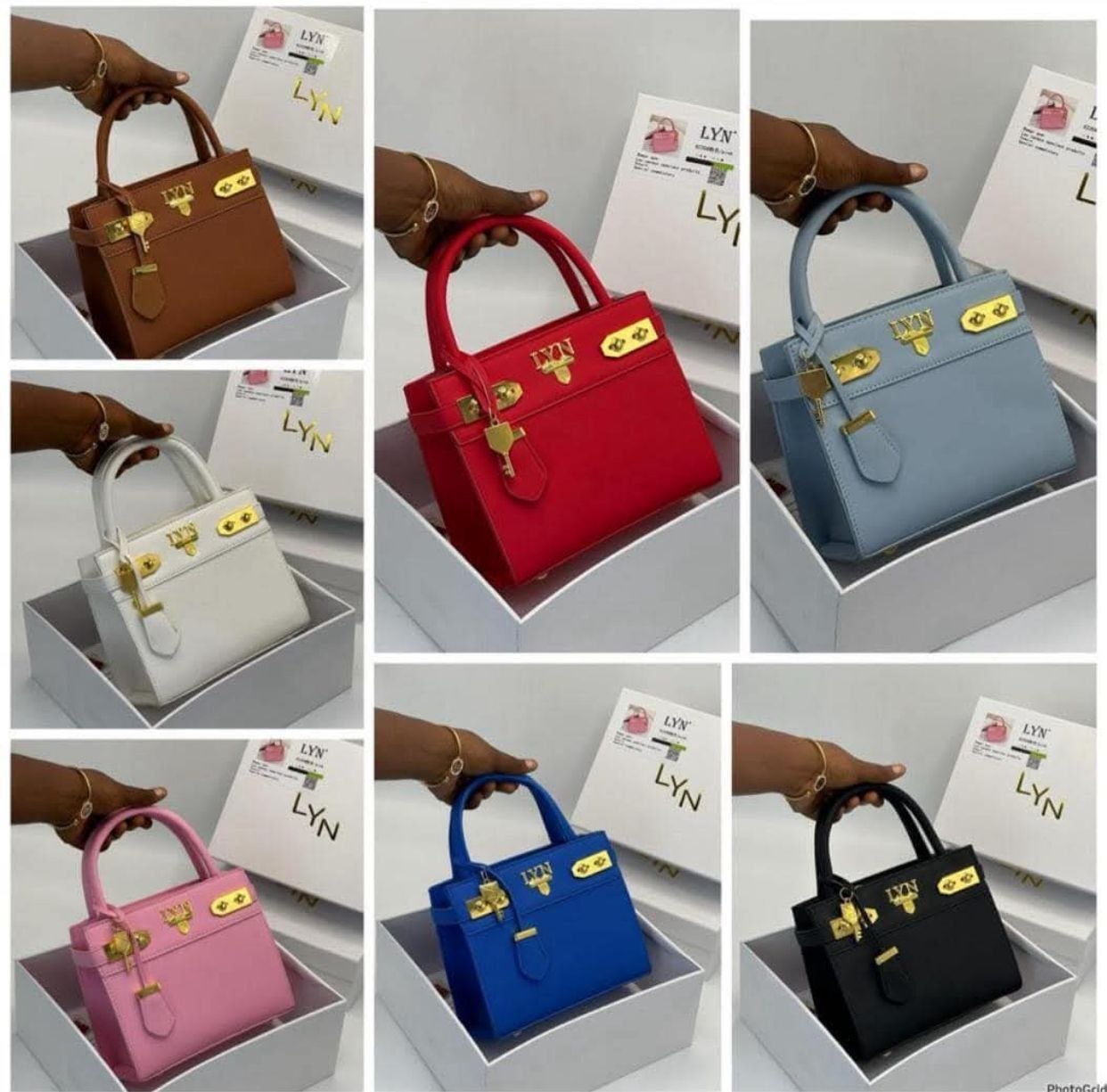 LYN "Signature" Structured Satchel - Image 8
