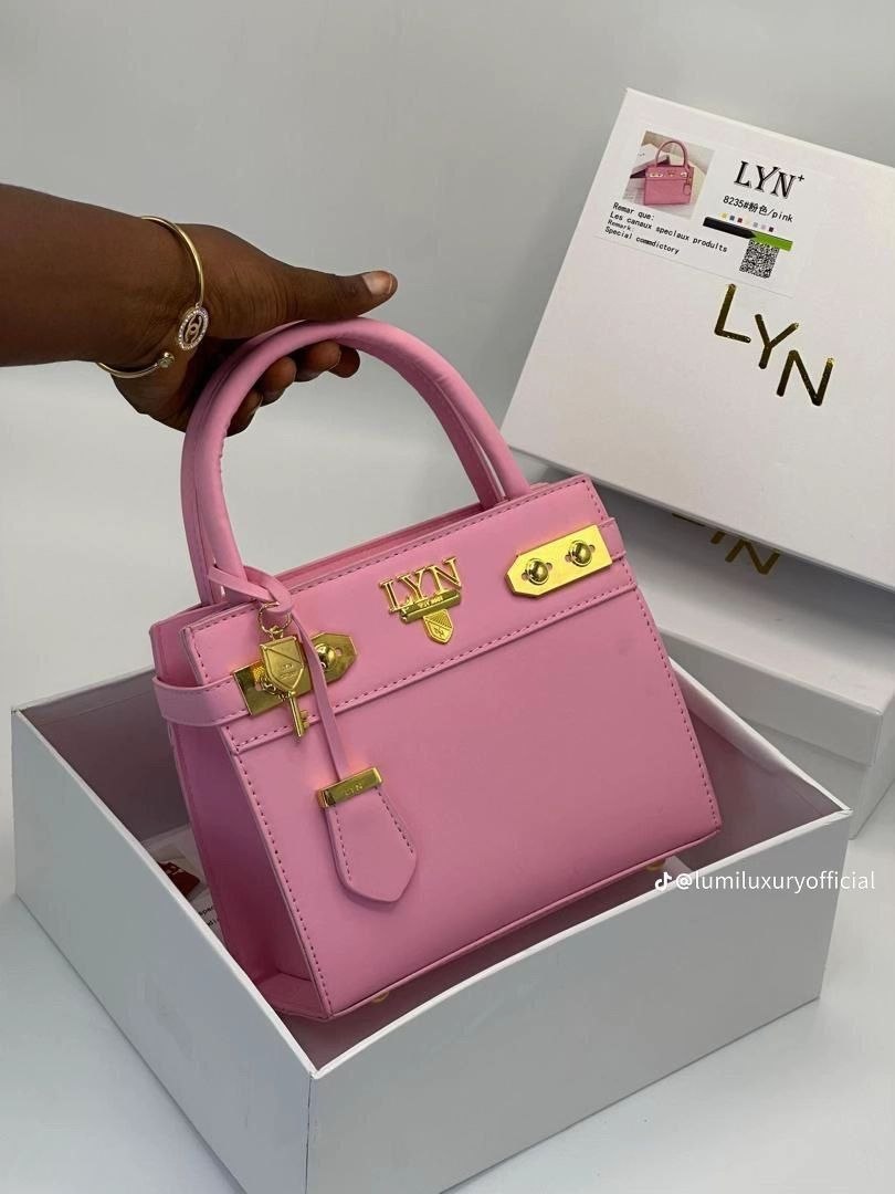 LYN "Signature" Structured Satchel