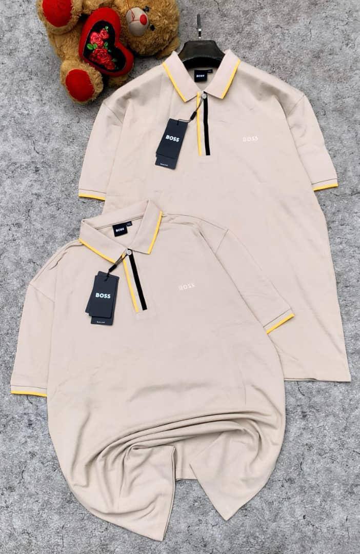 Men's Dark Aesthetic Graphic Polo – Streetwear Collared Tee - Image 3
