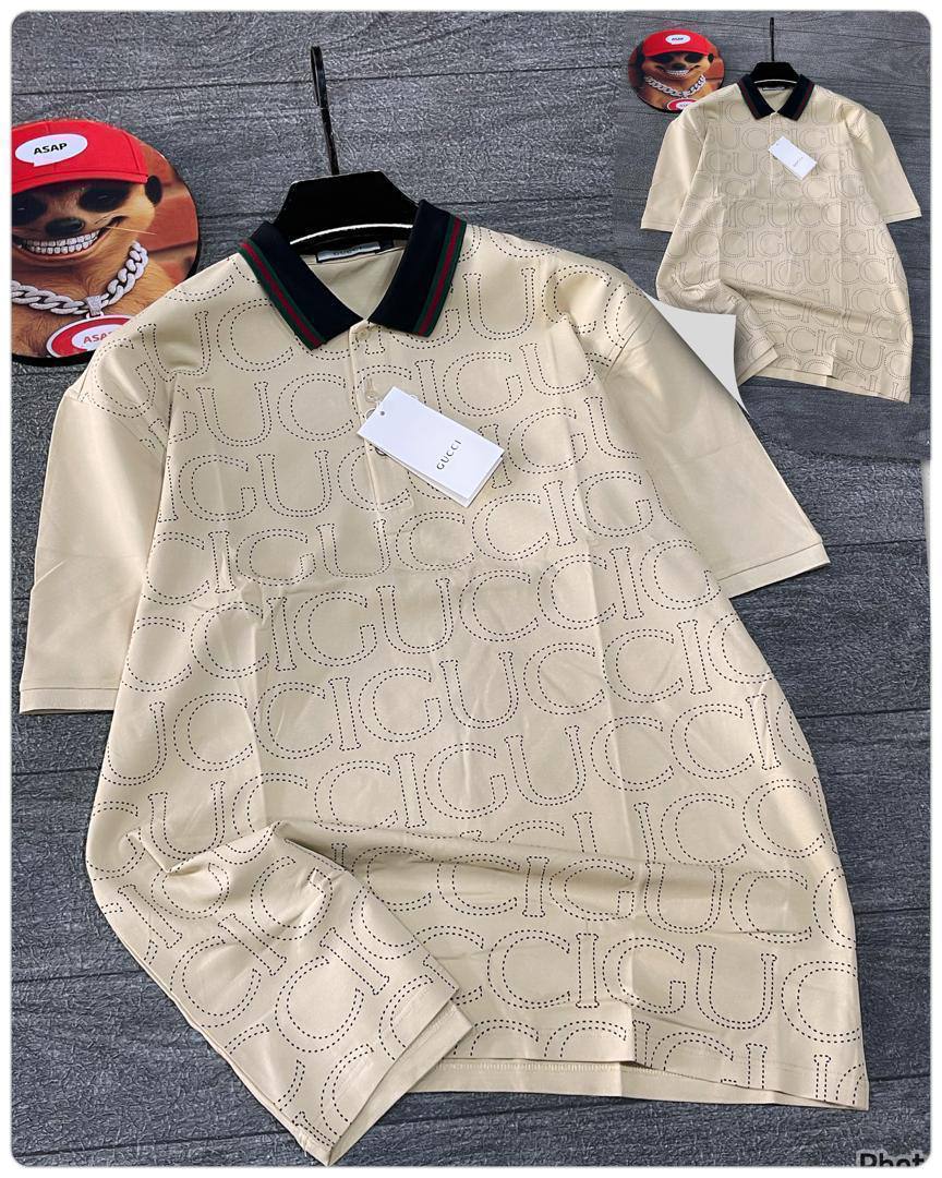 Urban Culture Illustrated Graphic Polo Top for Men
