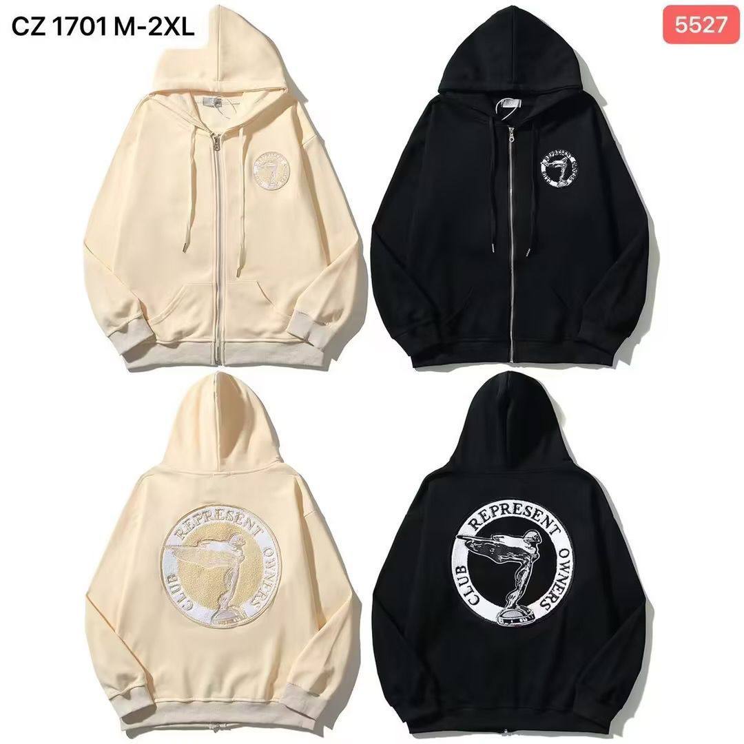 Designer Heavy-Weight Cotton Pullover Hoodie