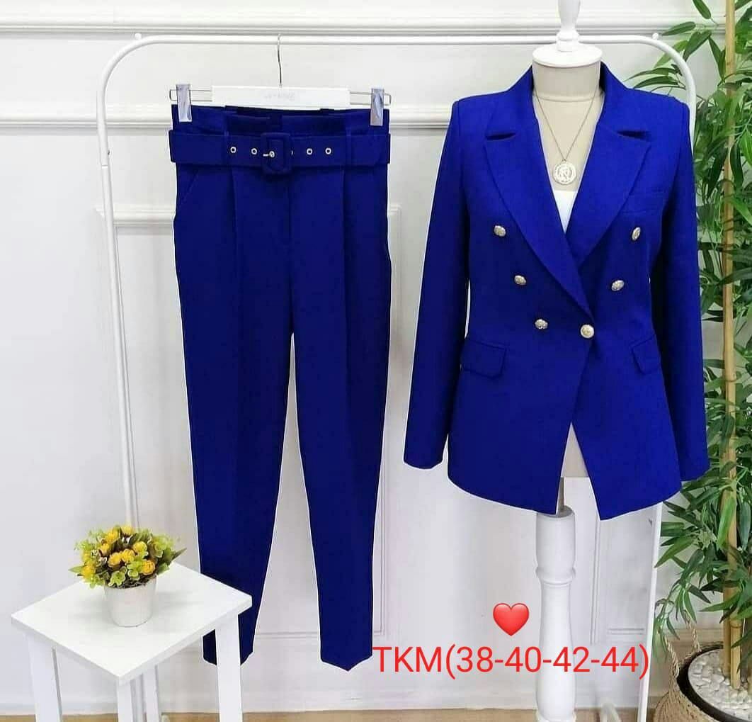 Empress Double-Breasted Tailored Suit Set