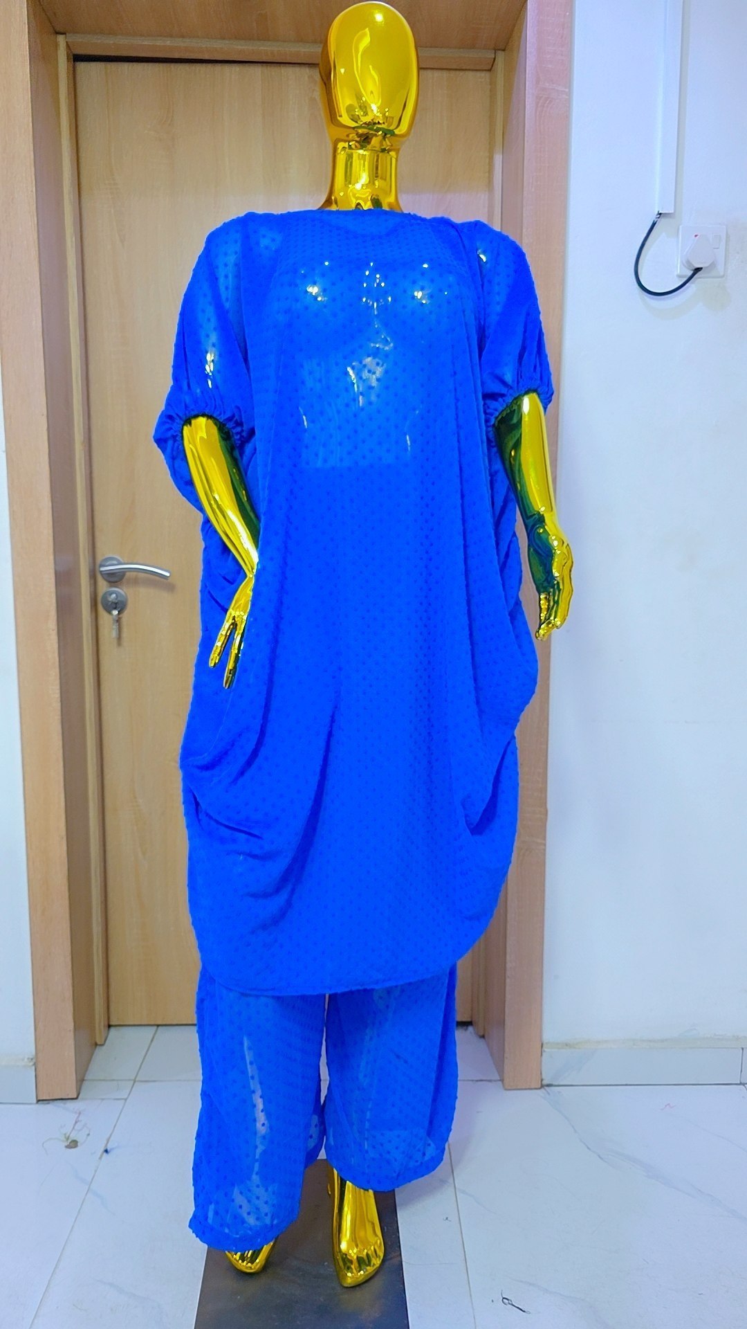 Premium Swiss Dot Chiffon "Up and Down" Native Set