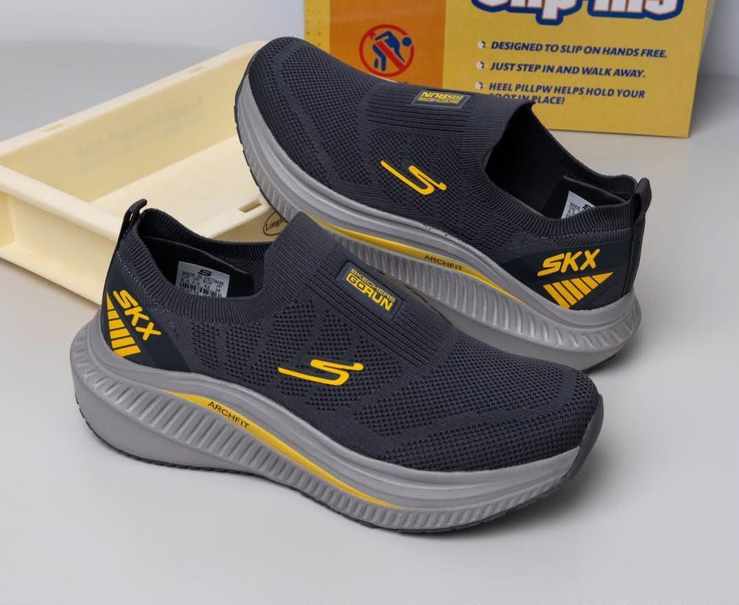 Men’s Premium Canvas Slip-On Loafer Sneakers - Image 3