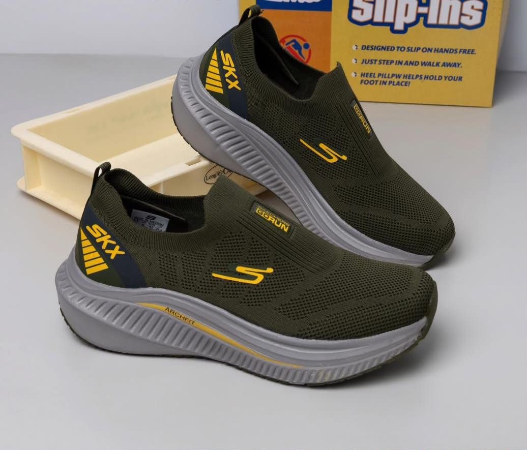 Men’s Premium Canvas Slip-On Loafer Sneakers - Image 2