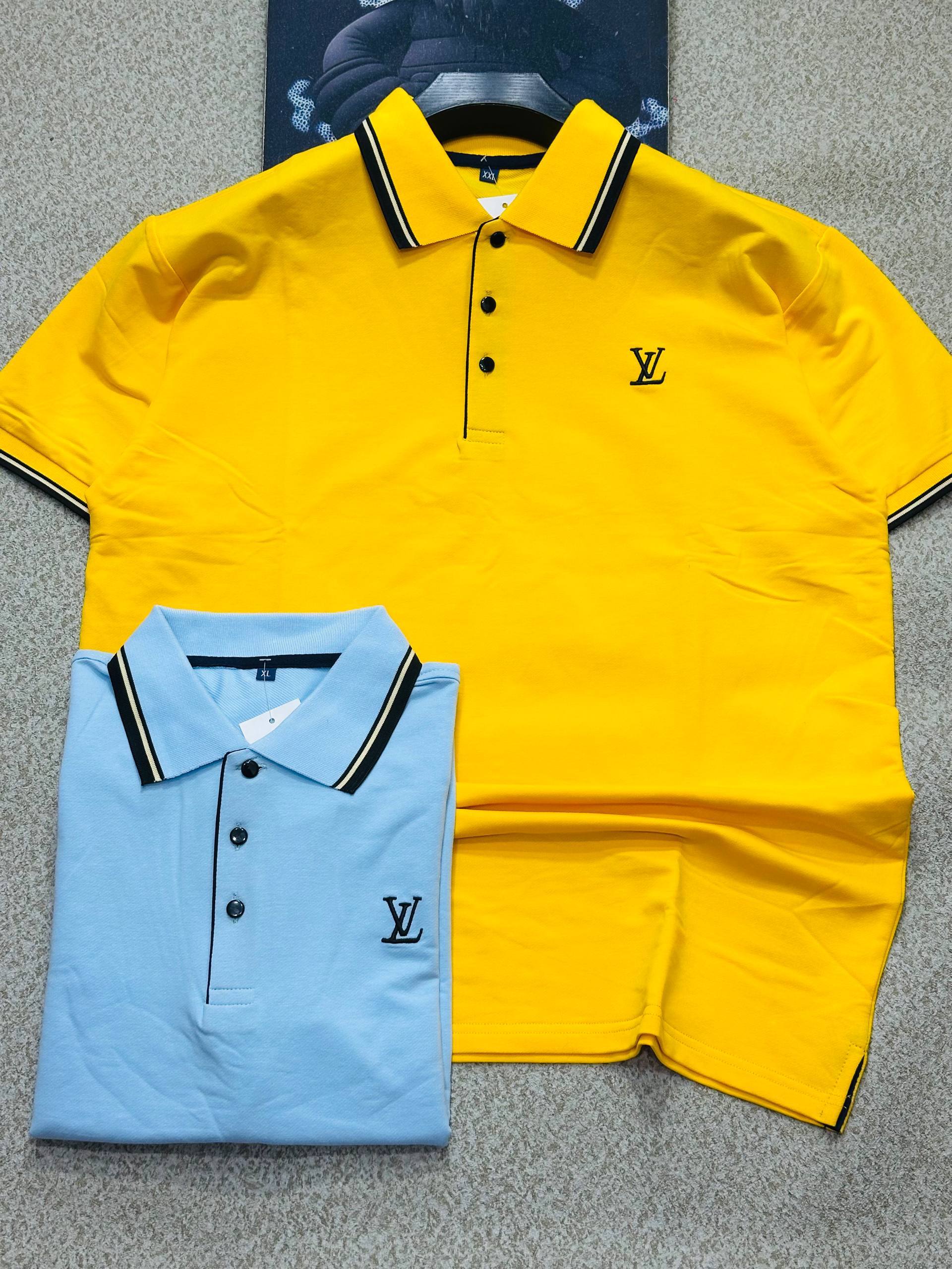 Men's Premium Monogram Embroidered Polo Shirt - Image 2