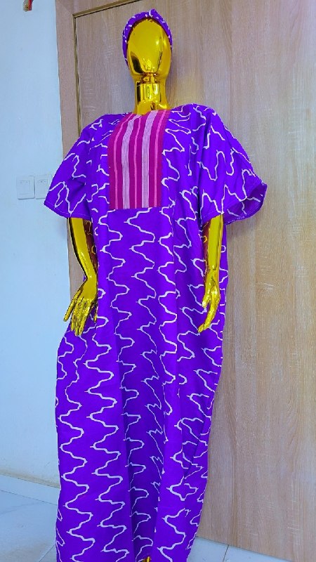 Vibrant Patterned Caftan