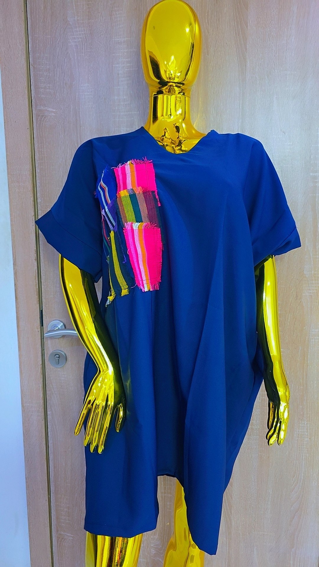 Vibrant Casual short Gown