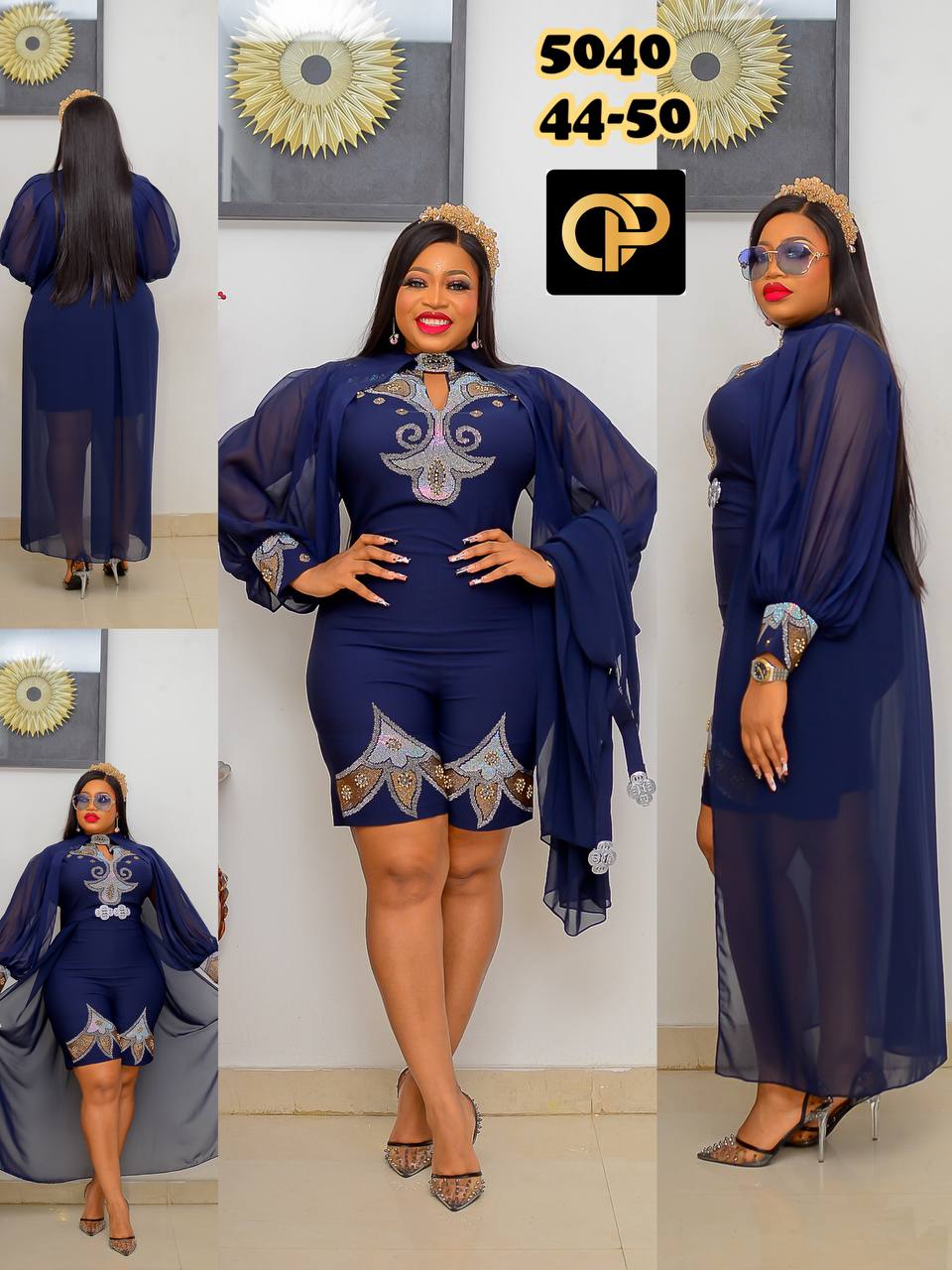 Sahara Duster & Romper Luxury Short jumpsuit - Image 3