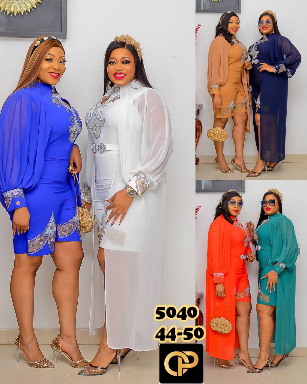 Sahara Duster & Romper Luxury Short jumpsuit - Image 5