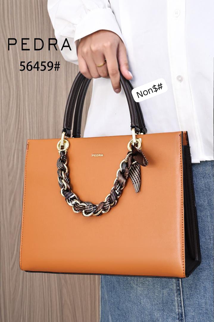Premium Structured Executive Tote Bag Set with Matching Wallet - Image 2