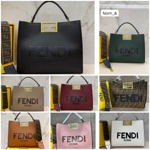 FENDI Heritage Executive Top-Handle Tote Bag