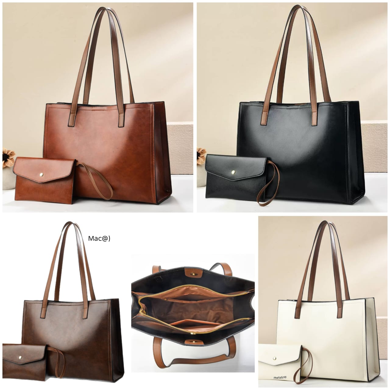 Savannah Heritage Minimalist Work Tote Duo
