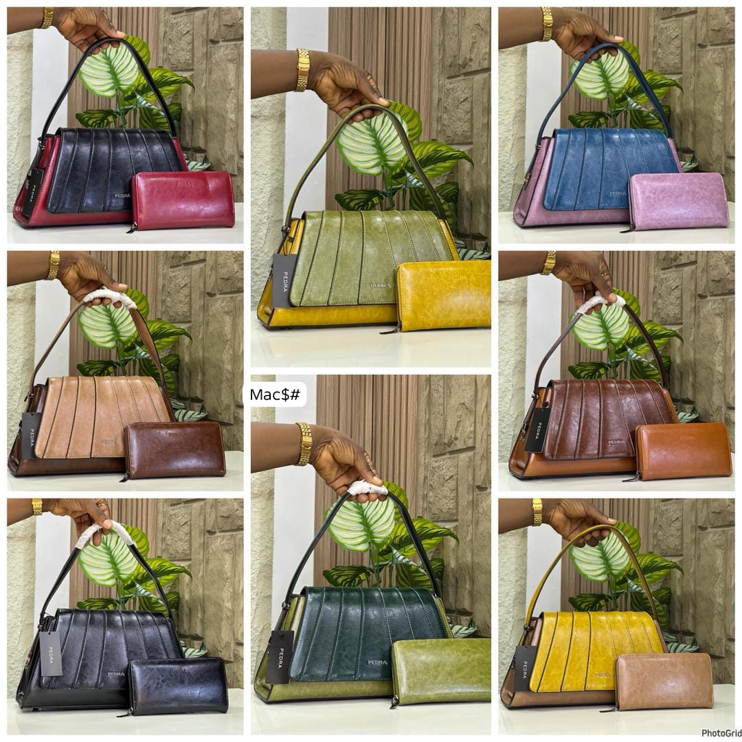 PEDRA Aurelia Paneled Flap Satchel Set - Image 2
