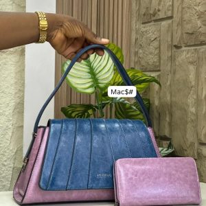 PEDRA Aurelia Paneled Flap Satchel Set