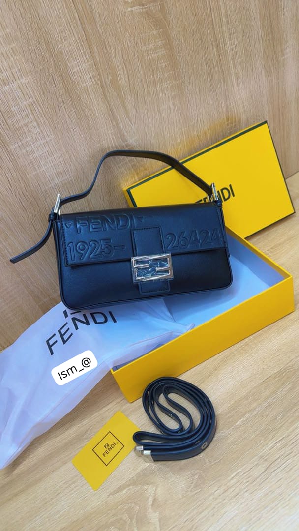 Roma Heritage Embossed Underarm Baguette Bag
