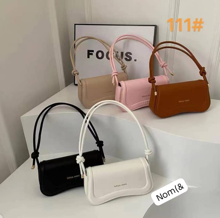 Miss Mini Minimalist Curved Shoulder Bag