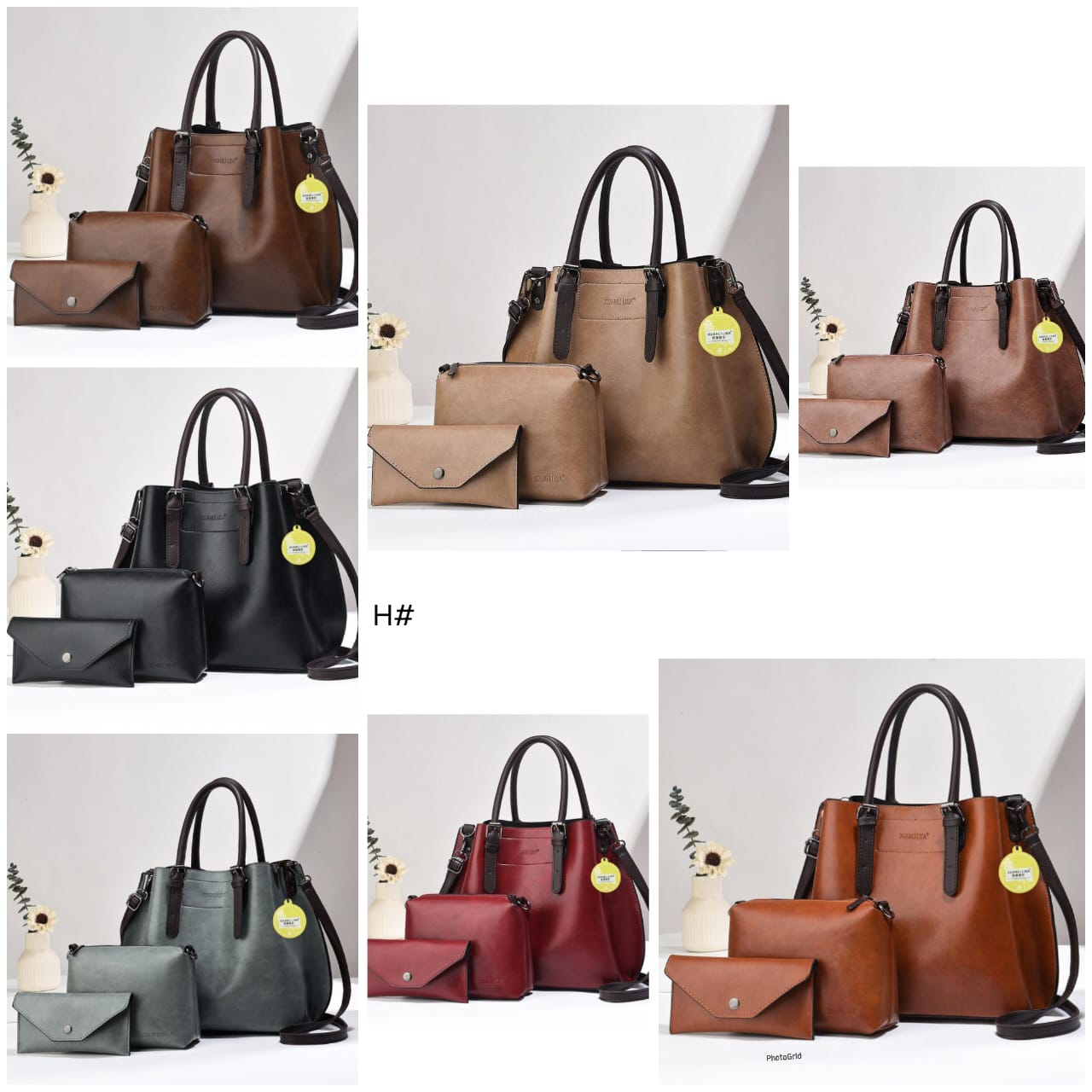 Sienna Heritage 3-Piece Handbag Trio