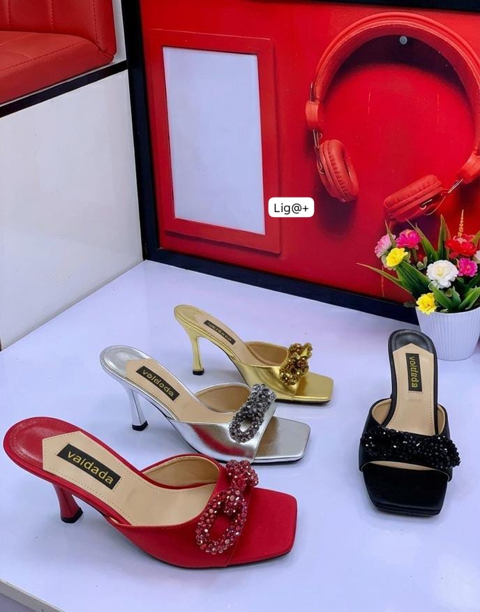 Elegant Open-Toe Slip-On Mule Sandals