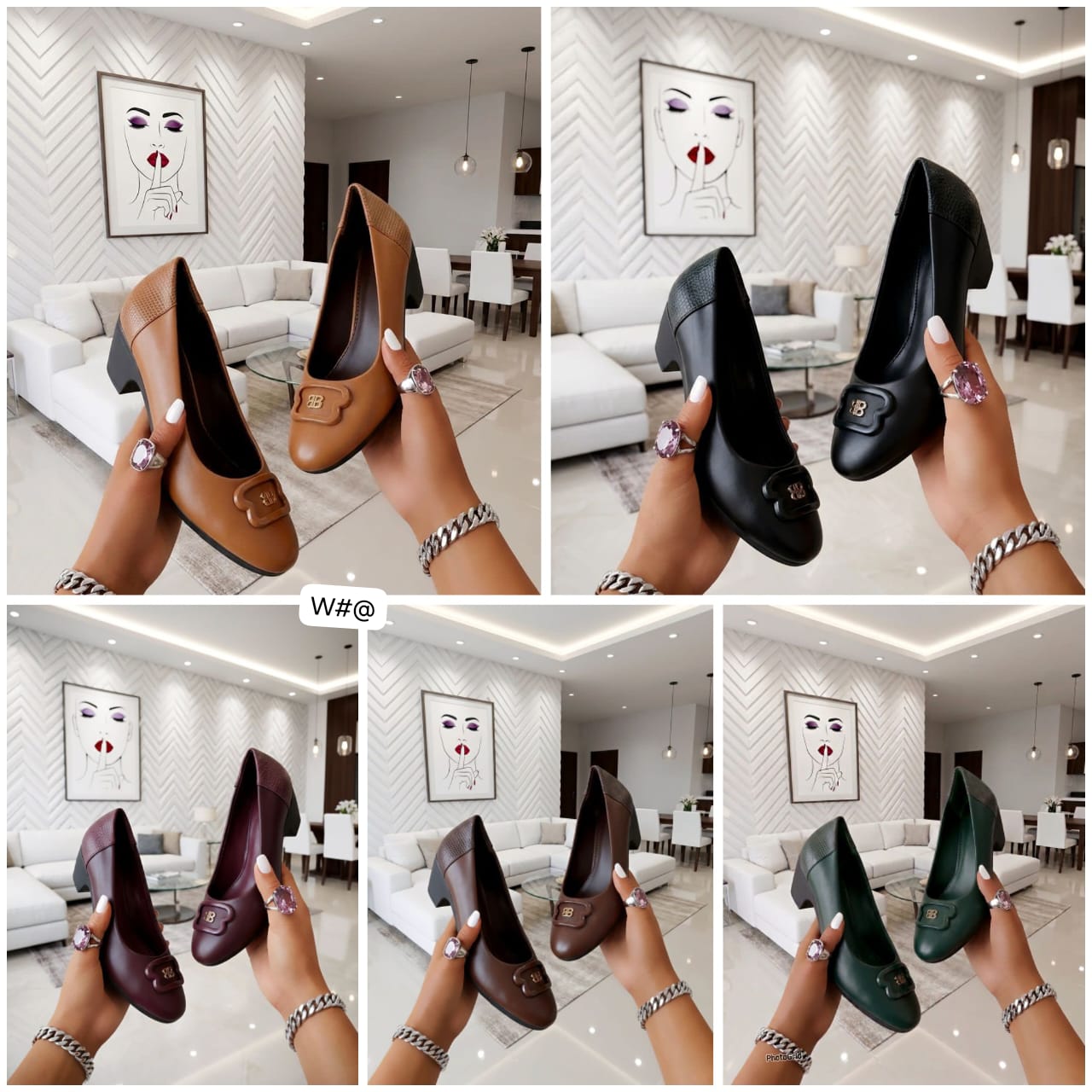 Elegant Slip-On Comfort Dress Shoes with Branded Shield Accent