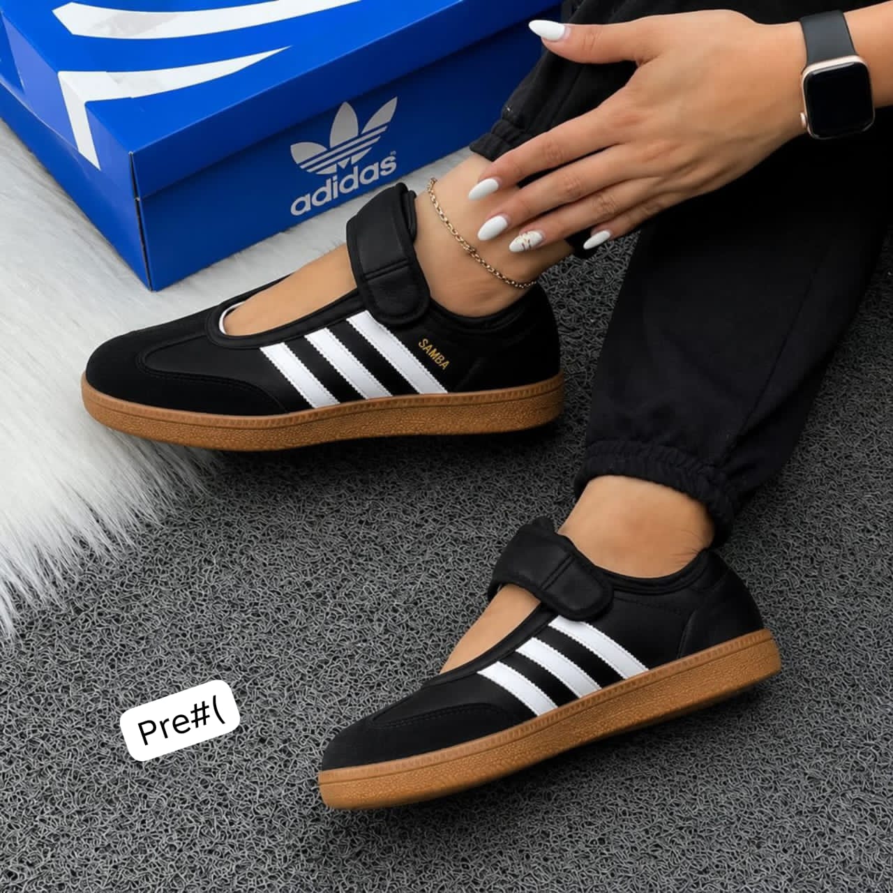 ADIDAS Retro-Inspired Samba Mary Jane Sneakers - Image 2