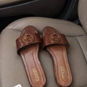 GUCCI Chic Open-Toe Summer Slippers