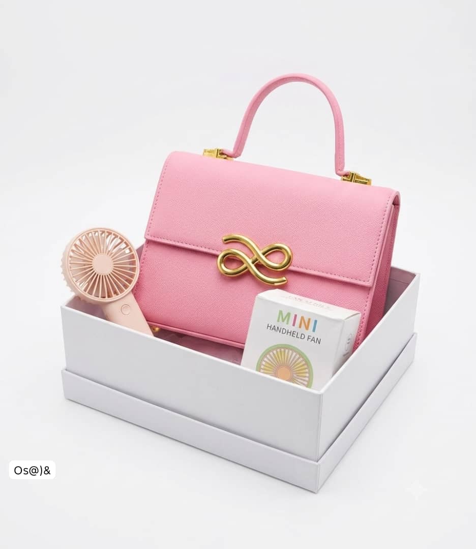 Luxury Infinite-Knot Flap Handbag
