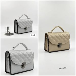 Bagsberry Classic Plaid Patchwork Duffle Handbag
