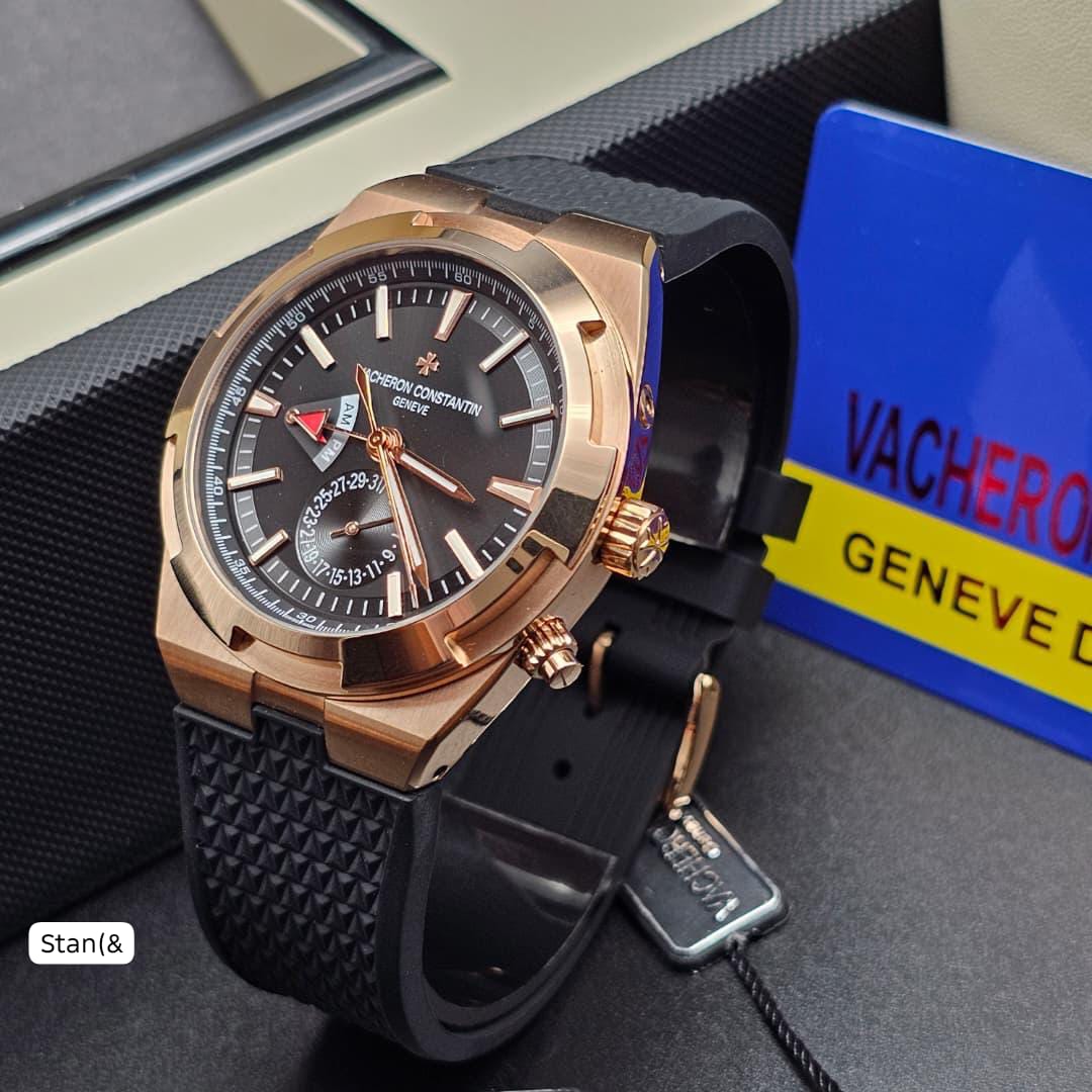 Vacheron Constantin Overseas Dual Time Rose Gold Watch