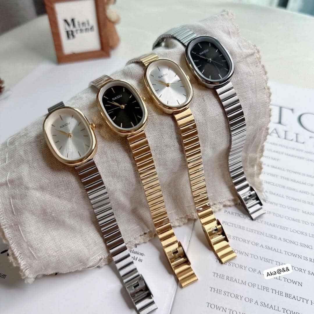 Naidu Minimalist Oval Dial Women's Watch