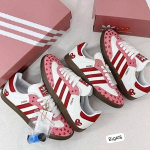 Adidas Samba x Comme des Garçons Inspired Heart Sneakers