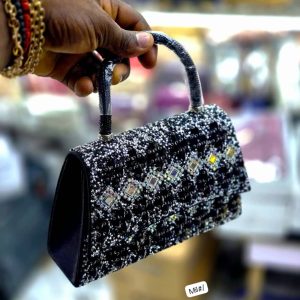Premium Crystal Diamond-Embellished Evening Bag