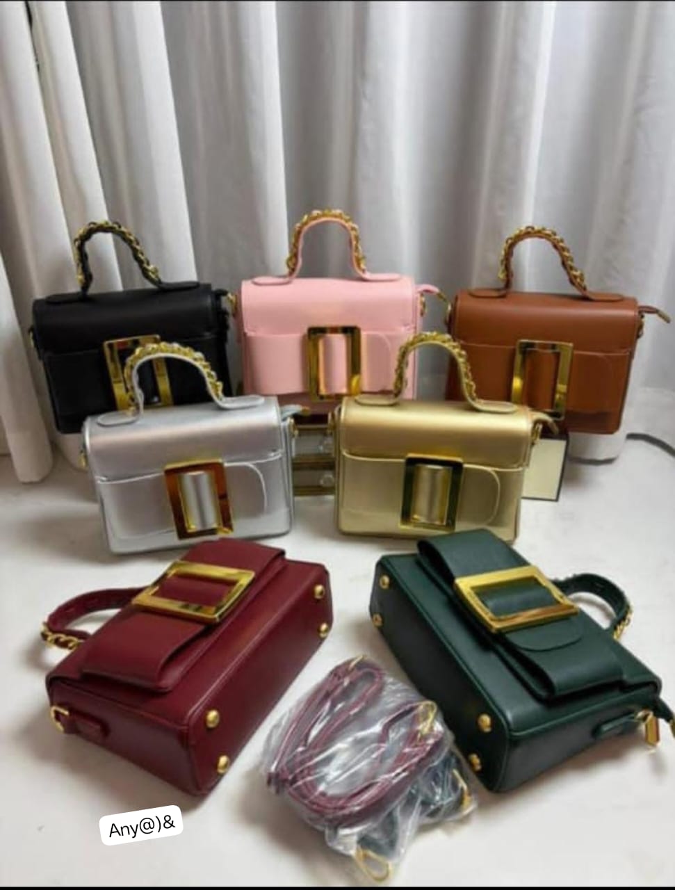 Structured Top-Handle Crossbody Purse - Image 2