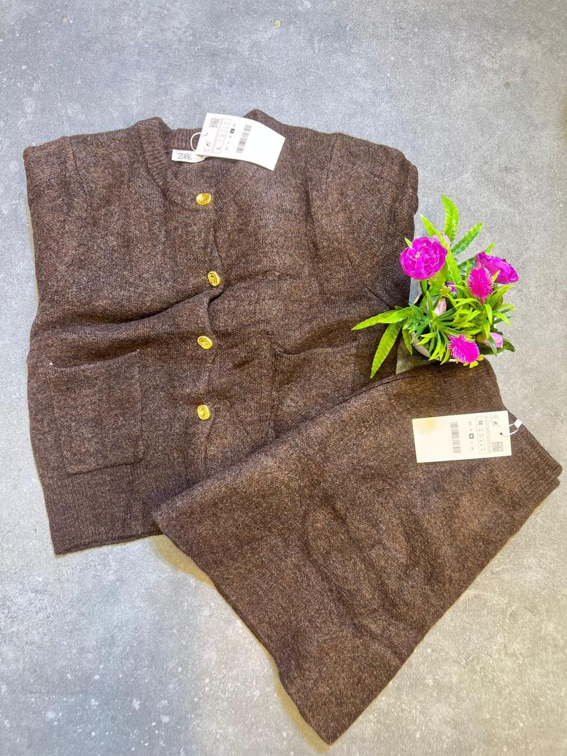 Women’s 2-Piece Knit Cardigan & Mini Skirt Set - Image 5