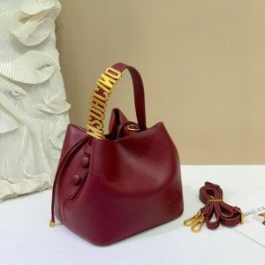 MOSCHINO Drawstring Bucket Bag